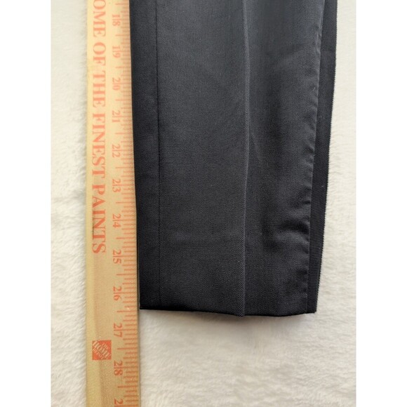 Lanvin Wool Blend Diamond Hook Closure Women's Pants Size 36/6 Made In Slovakia - Picture 6 of 16